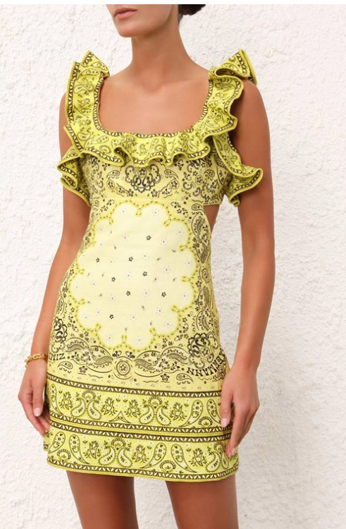 Zimmermann - Matchmaker Frilled Mini