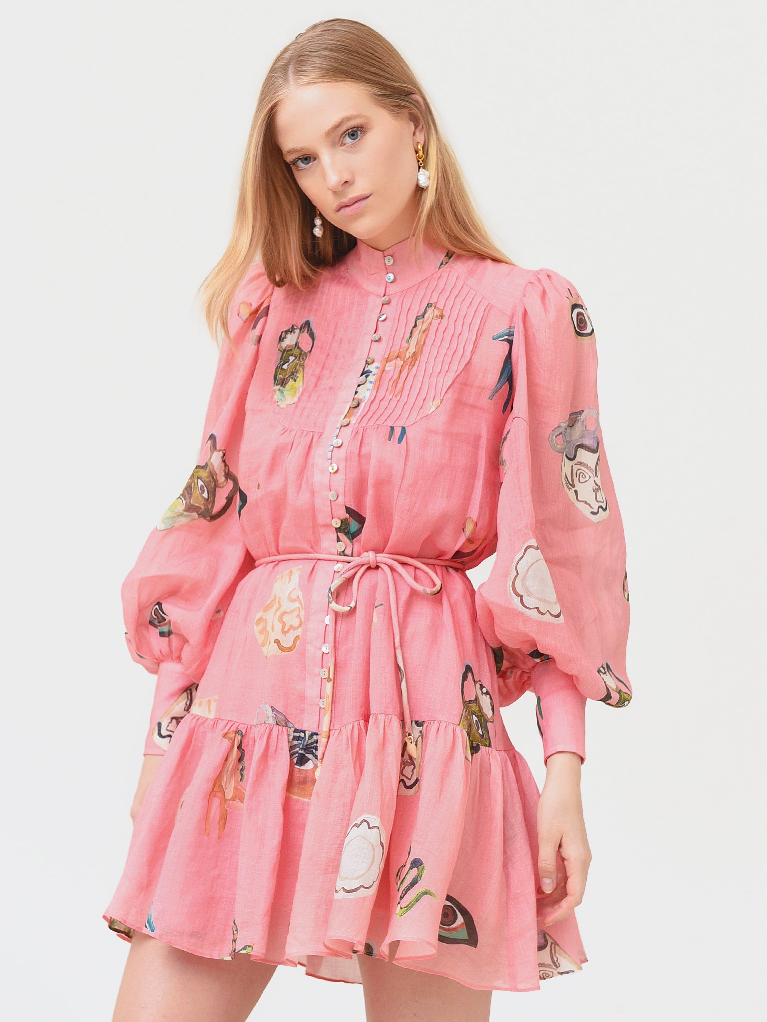 Alemais - Cleo Smock Mini