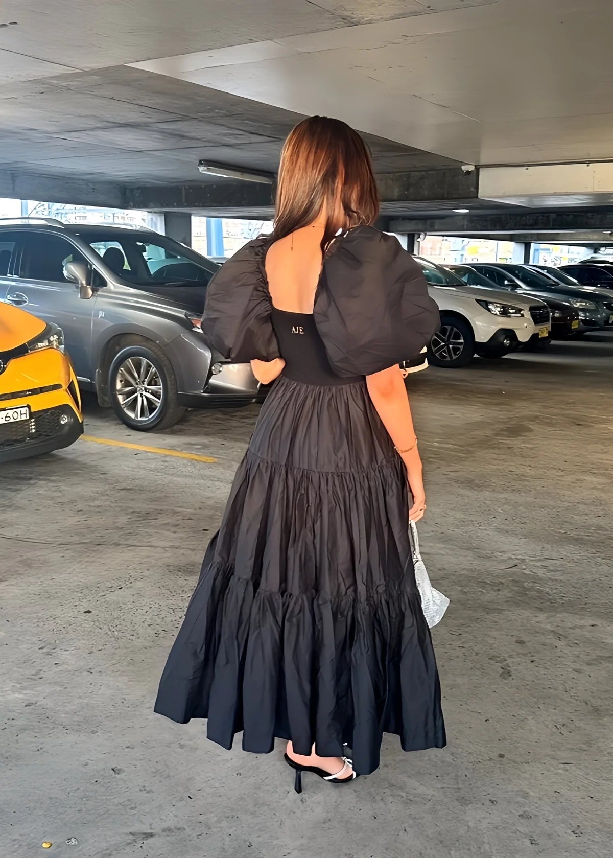 AFH - Casa Puff Sleeve Midi