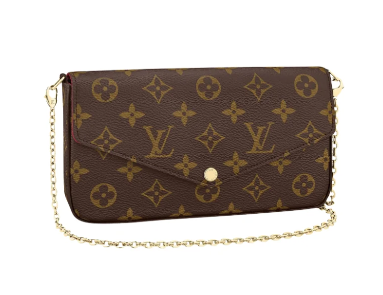Louis Vuitton - Felicie Pochette Clutch - Monogram