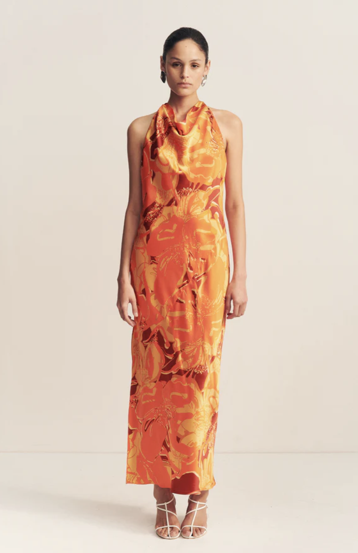 Shona Joy - Chara Silk Tie Maxi