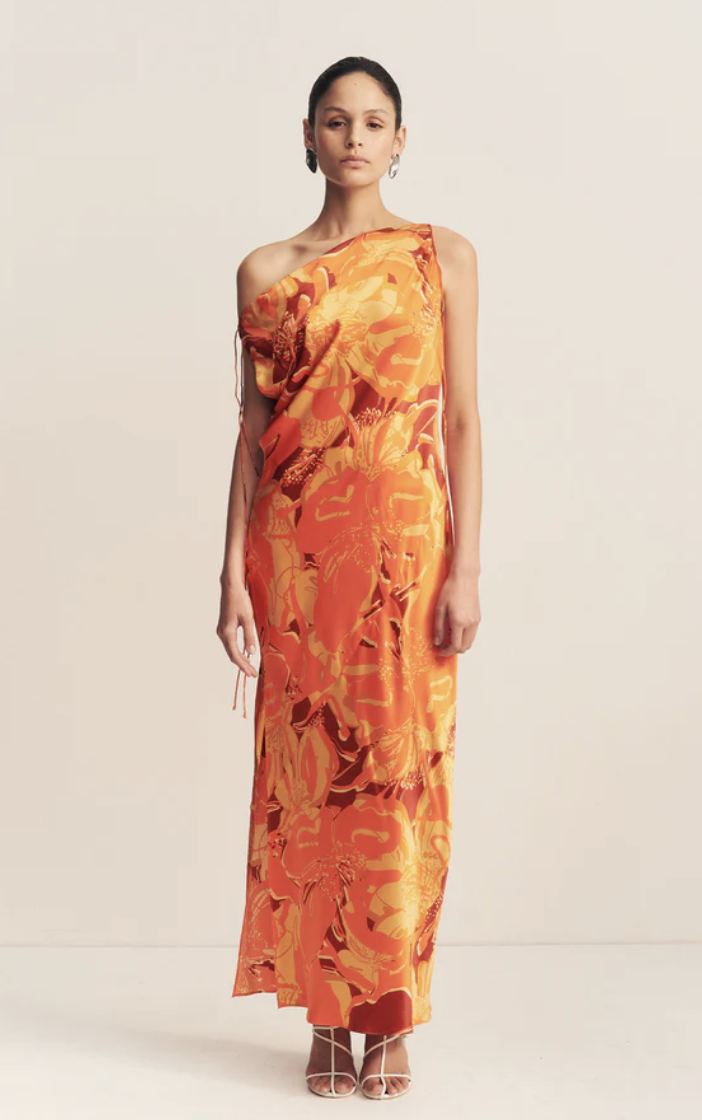 Shona Joy - Chara Silk Tie Maxi