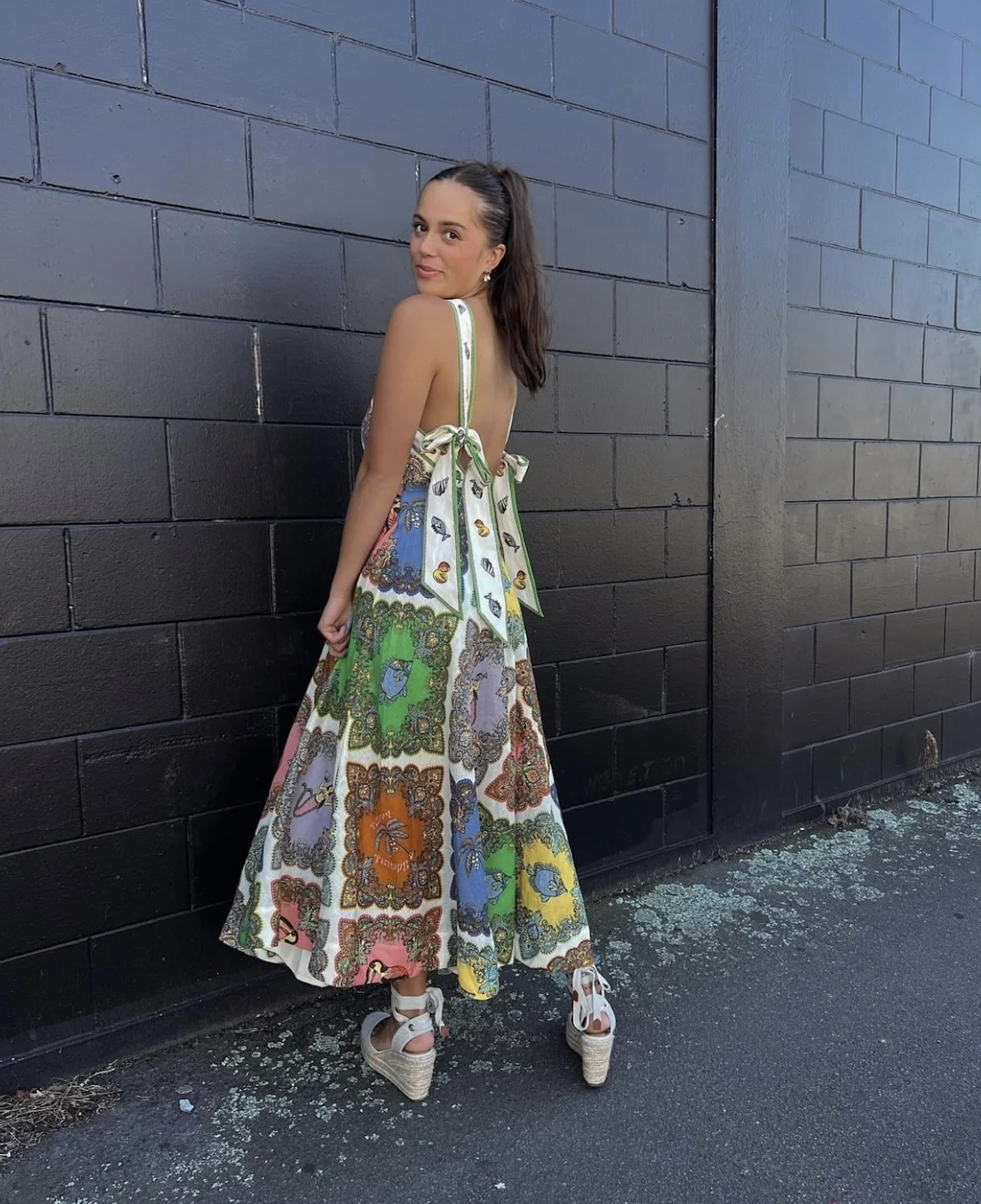 Alemais - Trippy Troppo Halter Midi