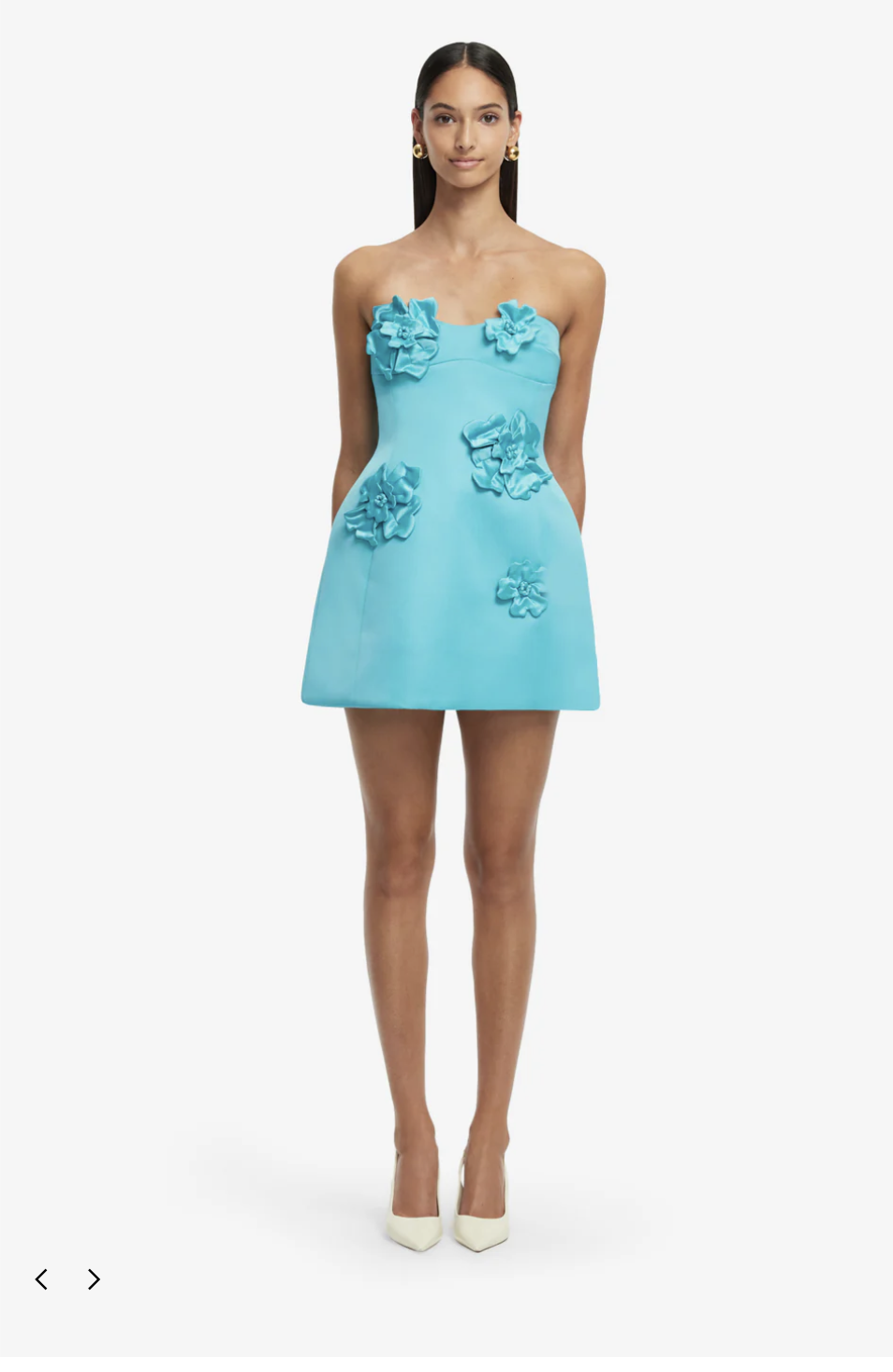 Leo Lin - Petal Bustier Mini