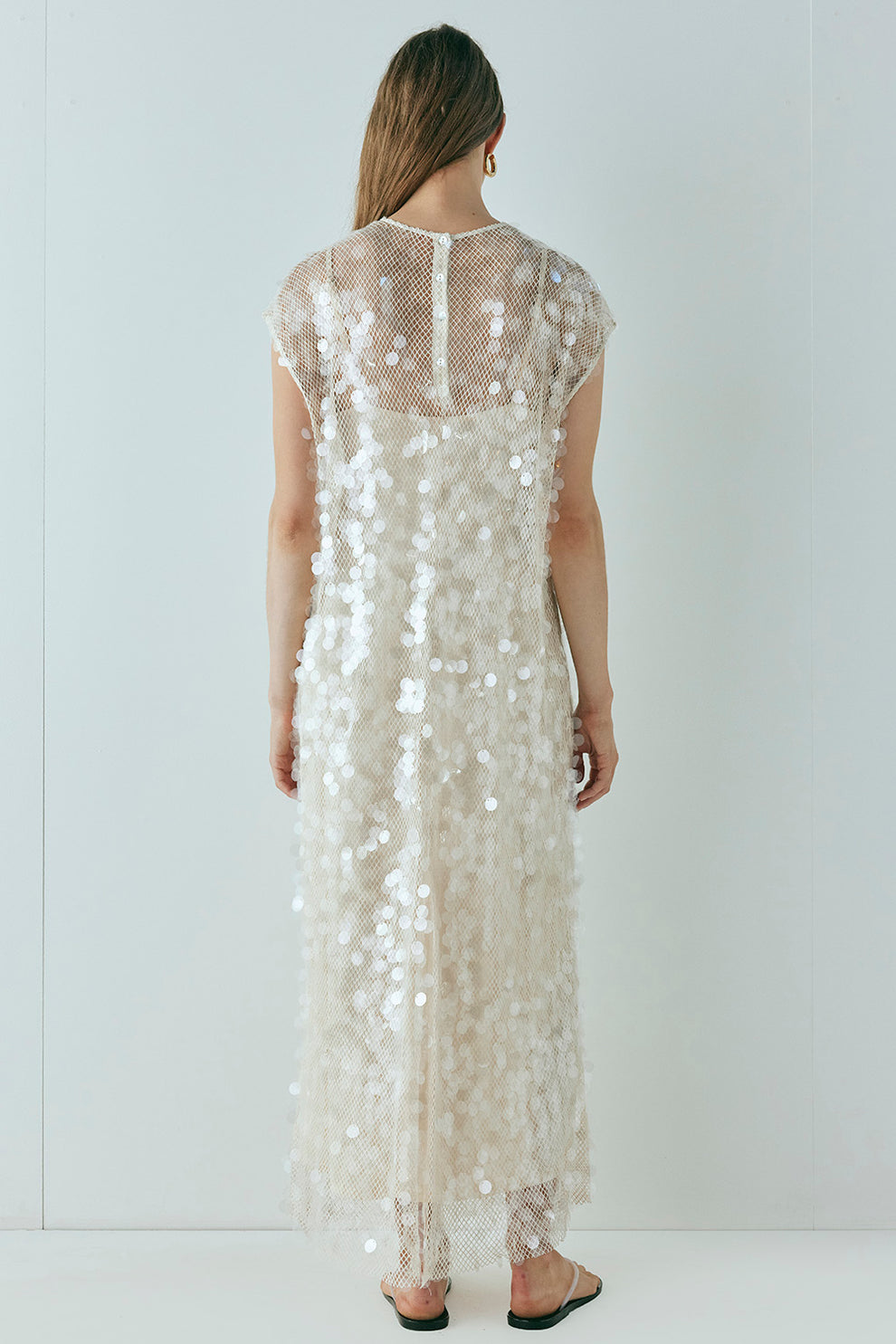 VRG GRL - Astrid Sequin Maxi (Size 10)