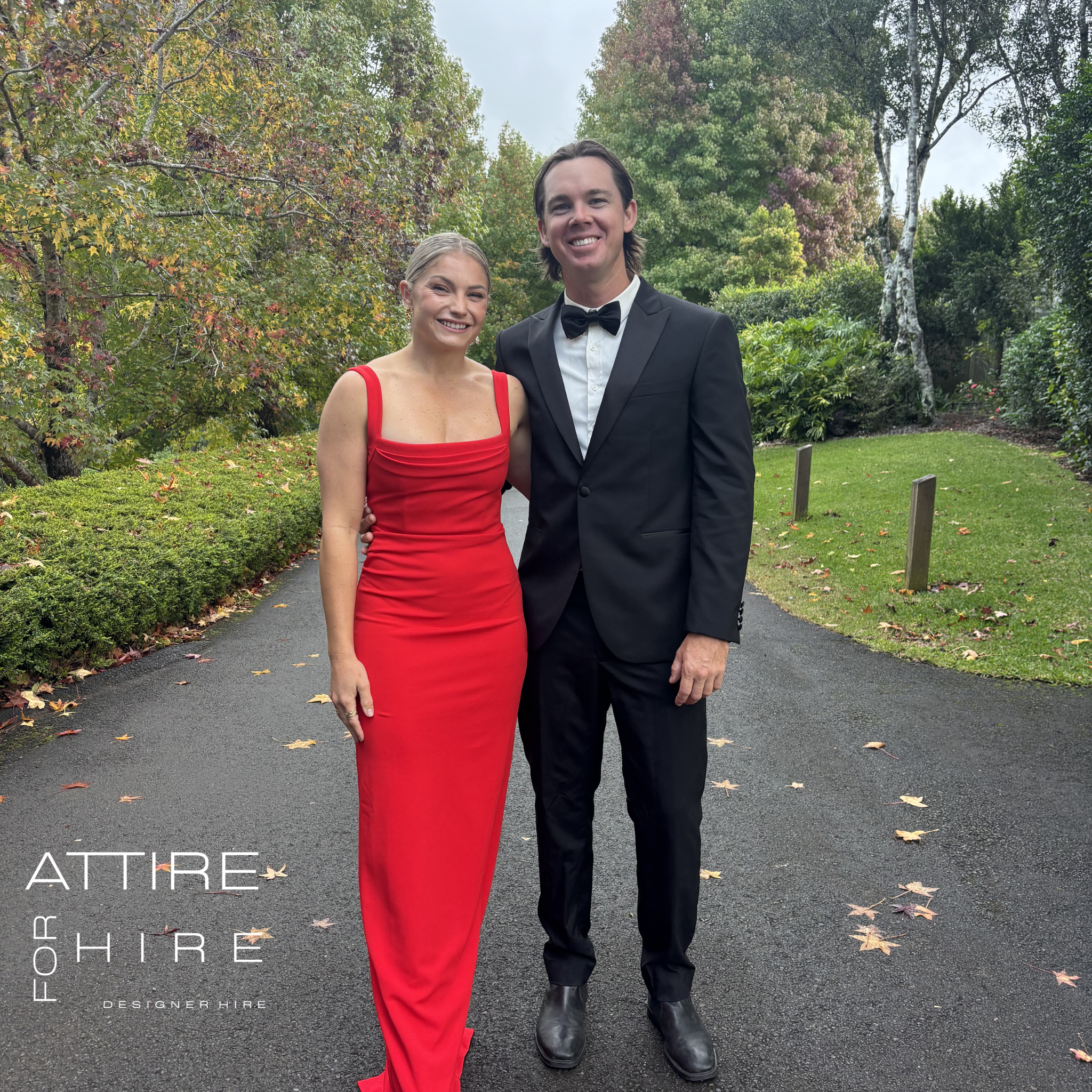 Effie Kats - Marbella Gown in red