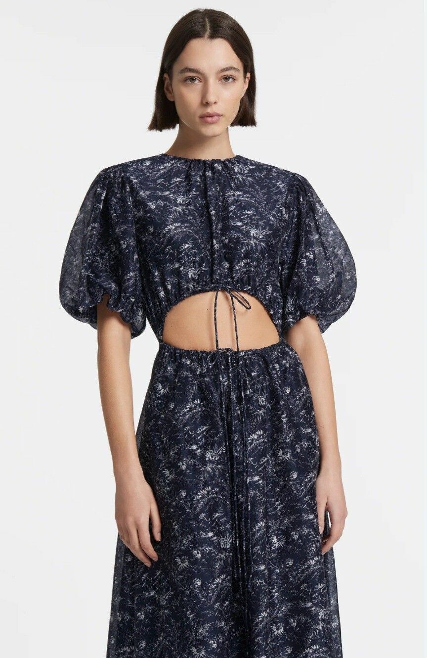 SIR - Caprice Puff Sleeve Midi