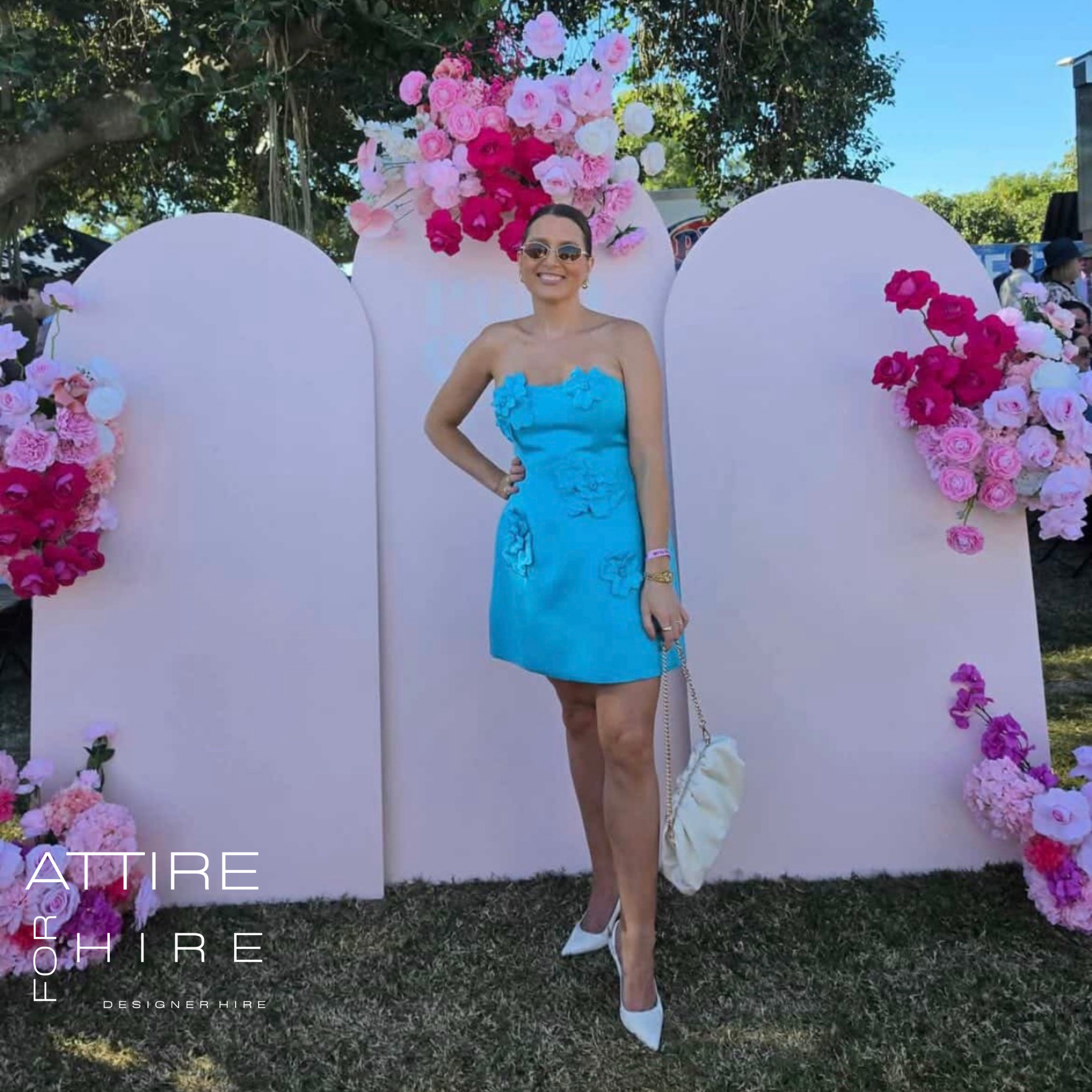 Leo Lin - Petal Bustier Mini