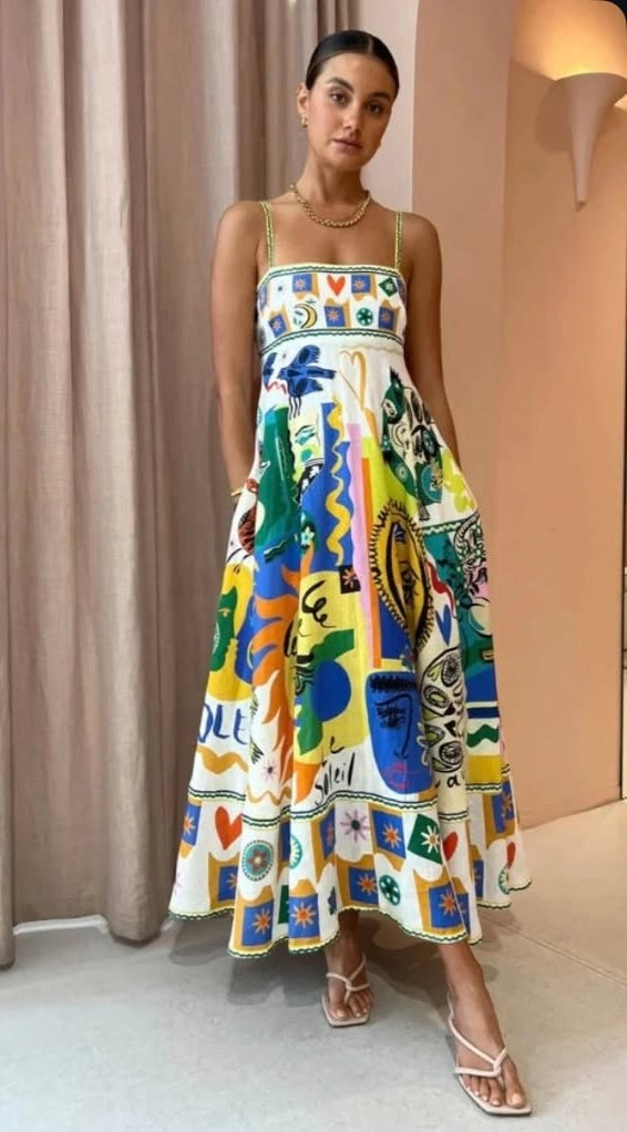 Alemais - The Soleil Sundress