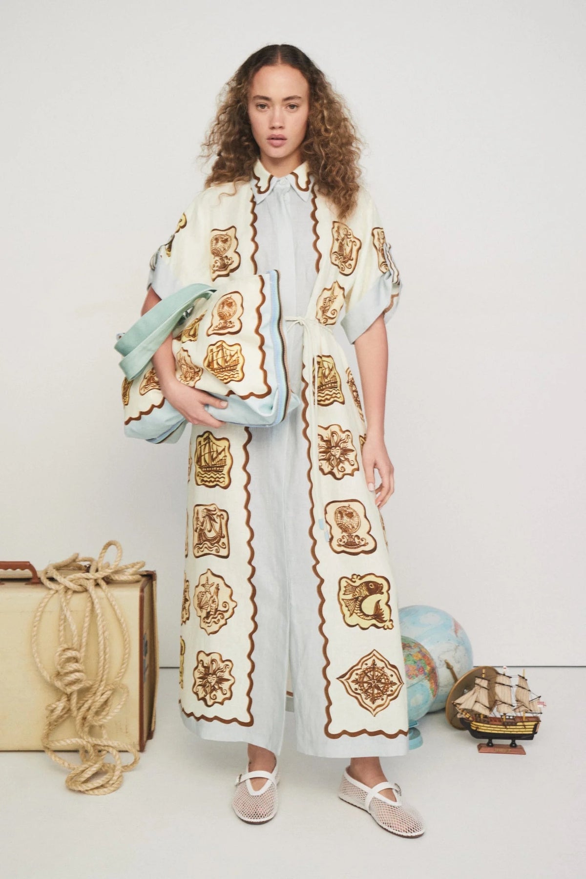 Alemais - Relic Shirtdress (Size 12)