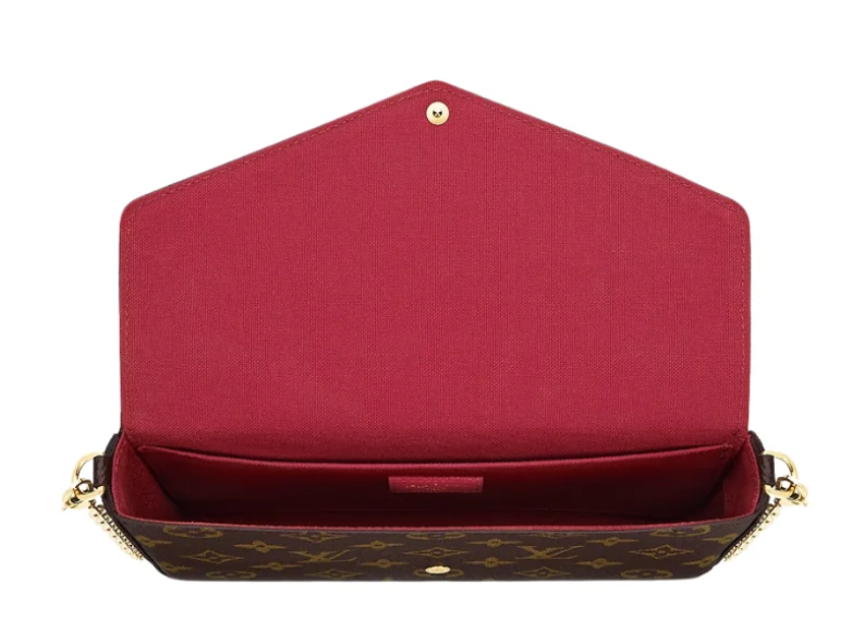 Louis Vuitton - Felicie Pochette Clutch - Monogram