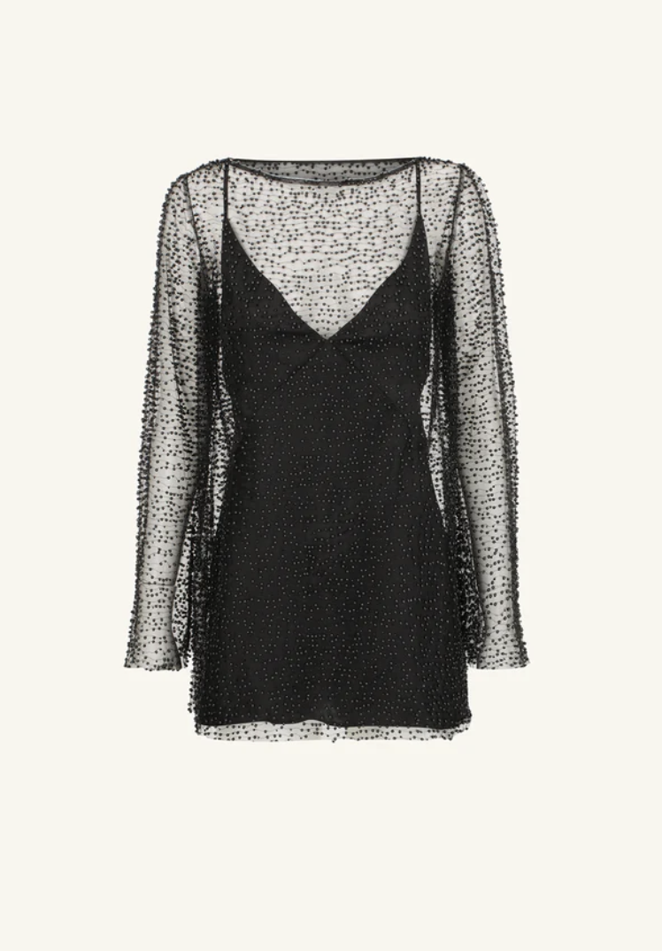 Shoan Joy - Mona Long Sleeve Mini