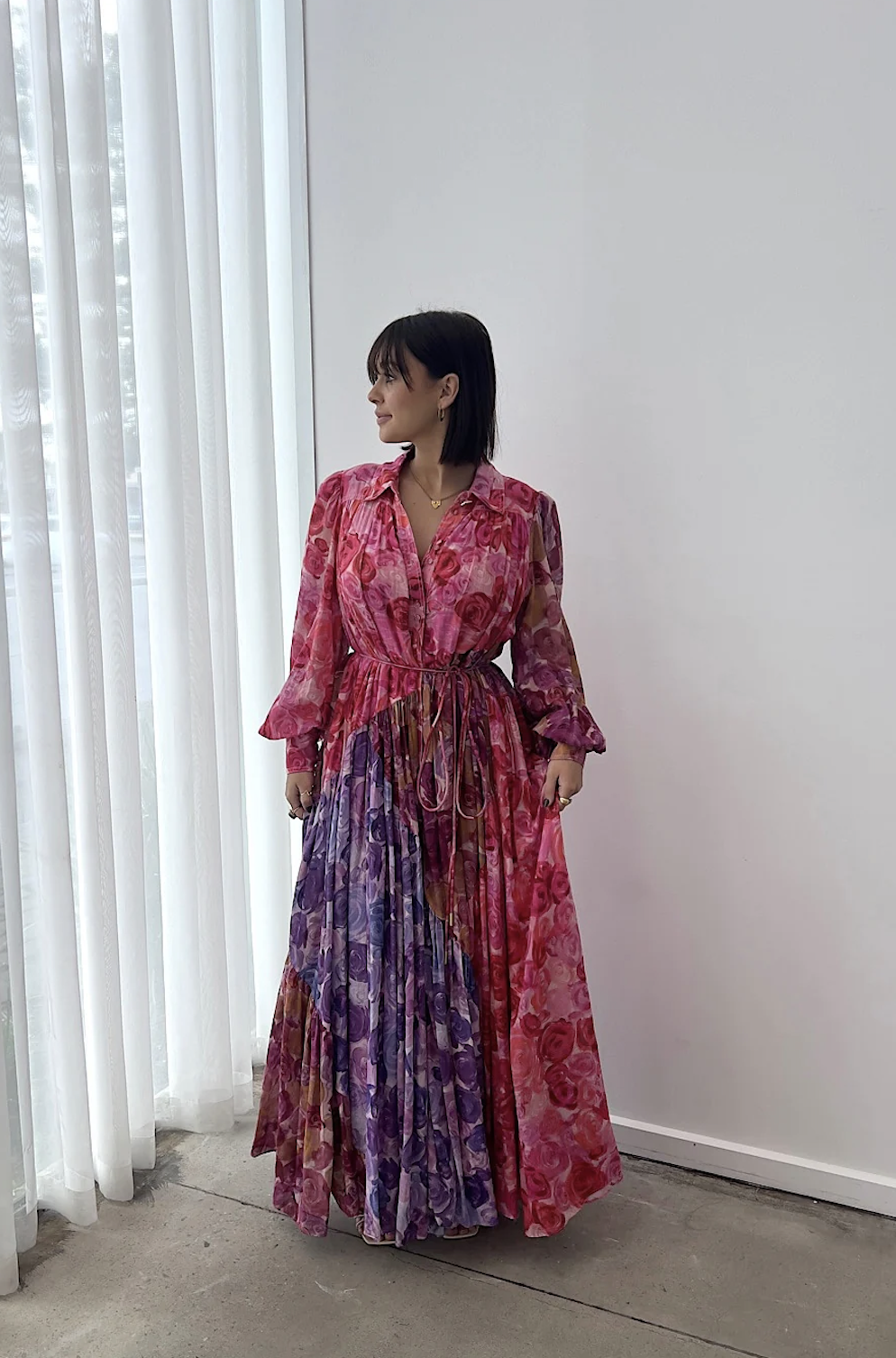 AJE - Collisions Smock Maxi