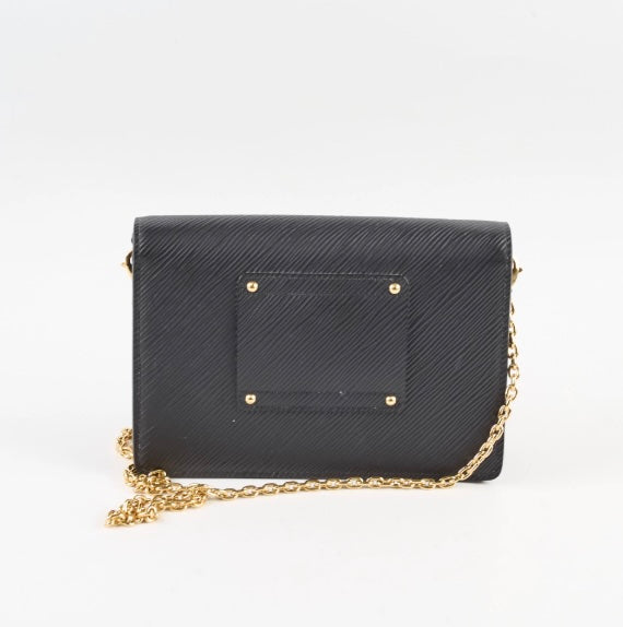 Louis Vuitton Twist Wallet On Chain in gold