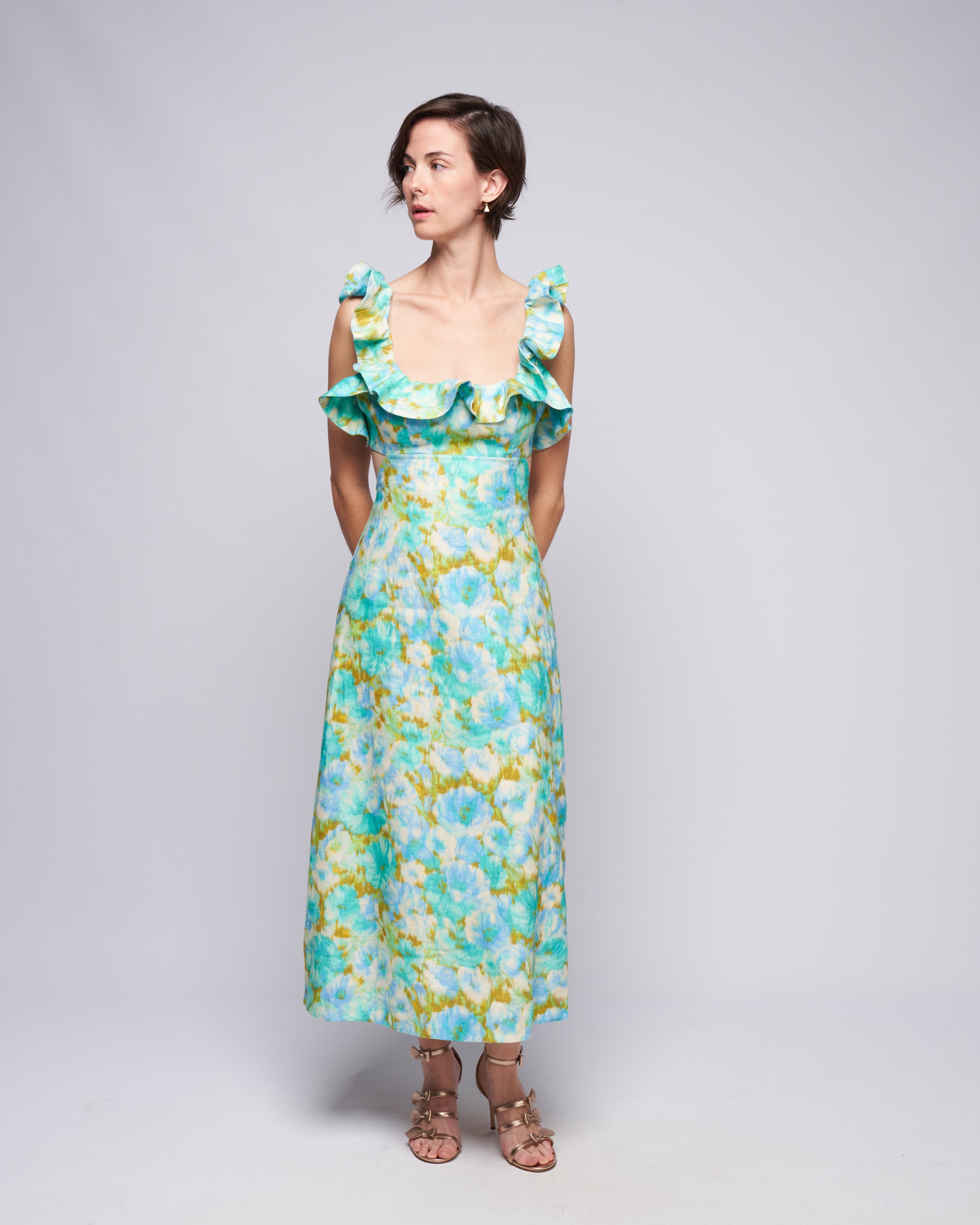ZIMMERMANN - The High Tide Frilled Midi