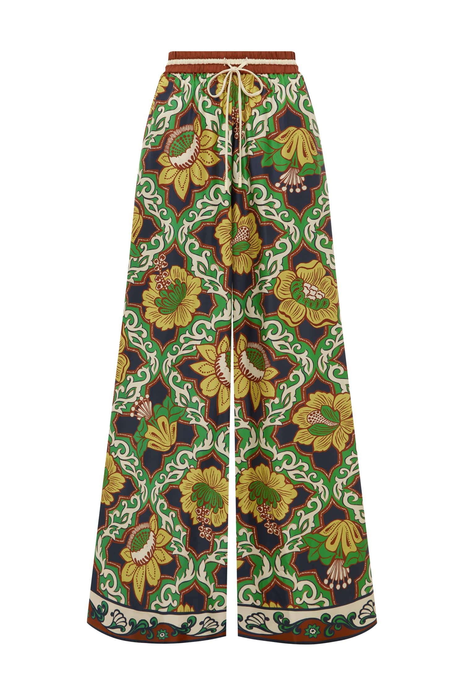 Liana Silk Palazzo Pant
