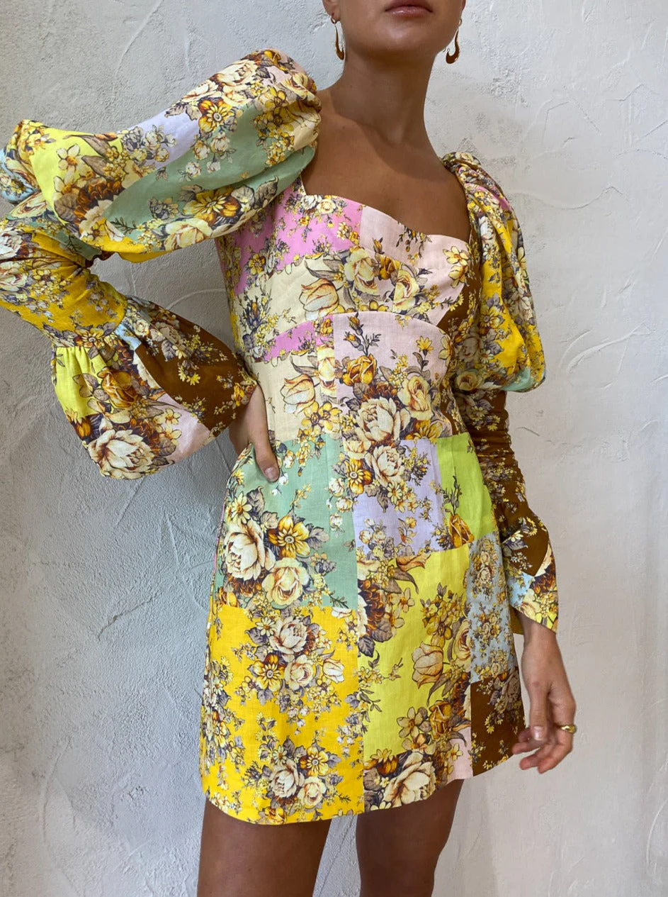 Alemais - Matilde Puff Sleeve Mini