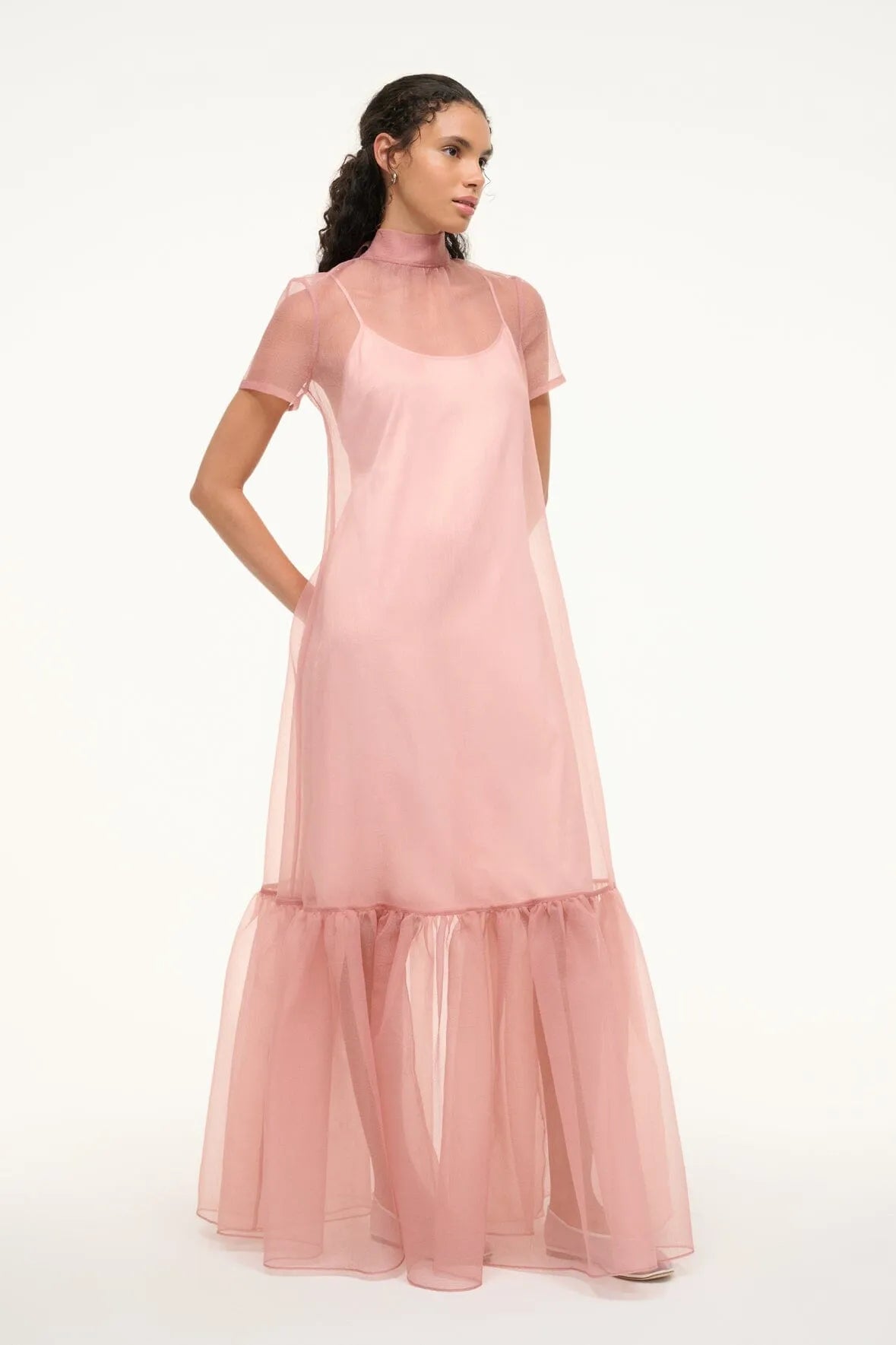 Staud - Calluna Dress | Misty Rose (Size 8-12)